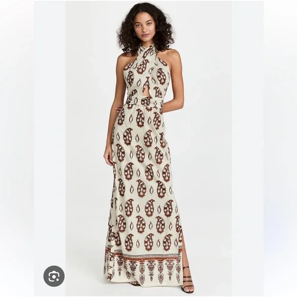 NWT Johanna Ortiz Dancing in SanSkirt Maxi Dress Sz 6 - Picture 1 of 8